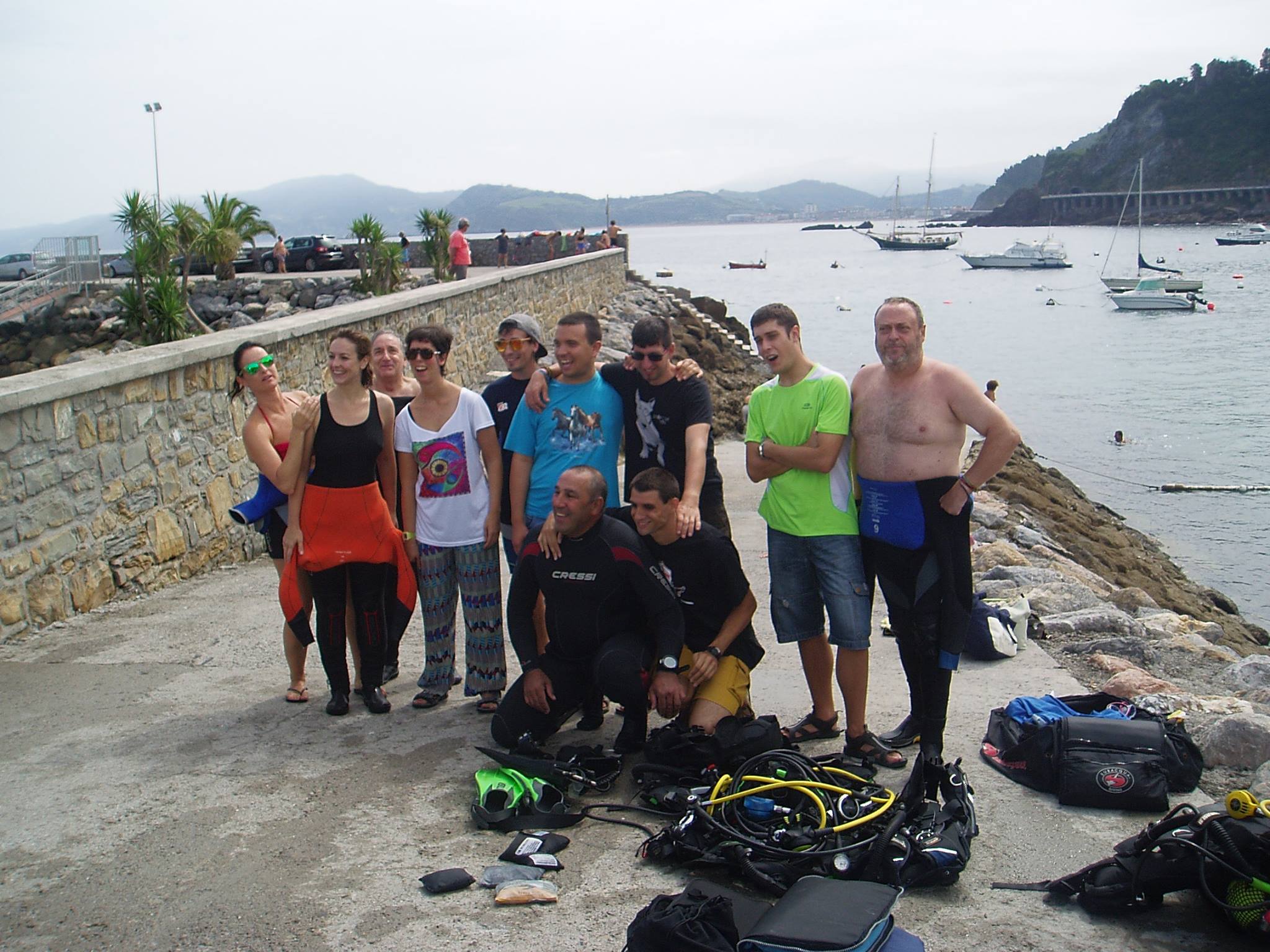 Actividad de descubrimiento del fondo (Getaria)